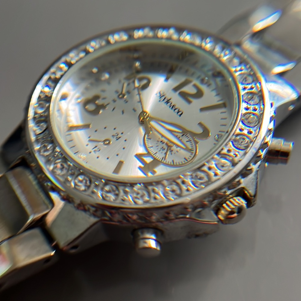 Style & Co Ladies Rhinestone Watch - Picture 4 of 15